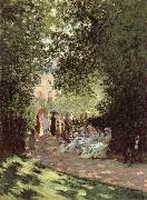 Claude Monet Monceau Park France oil painting artist
